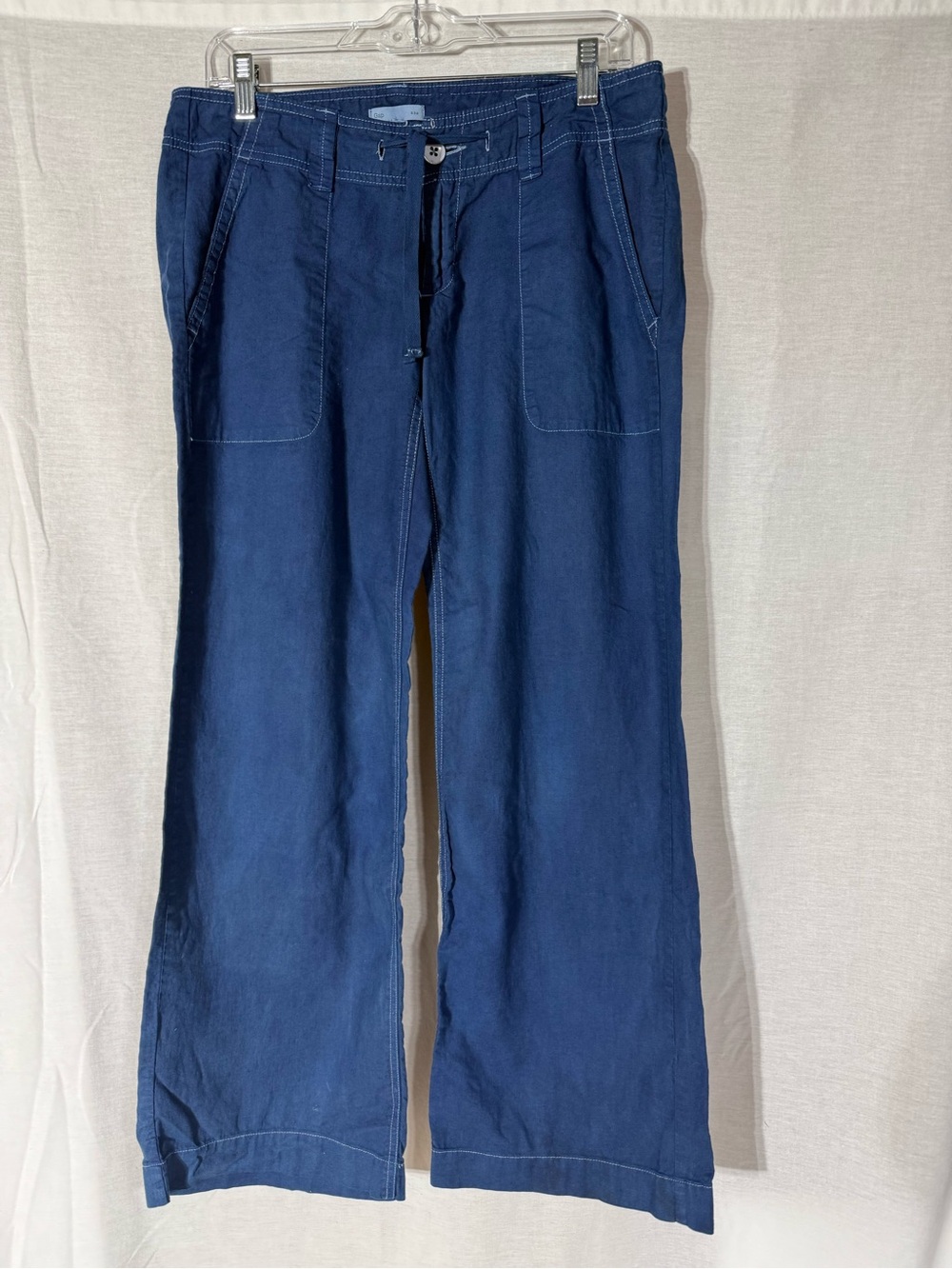 Gap Women’s Wide-Leg Casual Pants in Navy Size 6